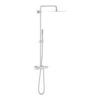 Grohe Rainshower F Serie RAINSHOWER SYSTEM 27 469 Bedienungsanleitung