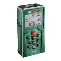 Bosch PLR25 Originalbetriebsanleitung