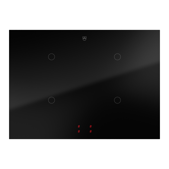 V-ZUG CookTop V2000 J604 Handbücher