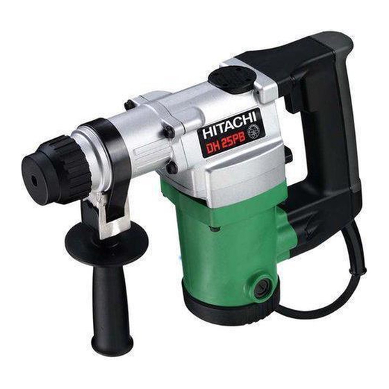 Hitachi DH 25PA Handbücher