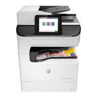 HP PageWide Managed Color MFP E77660 Installationshandbuch