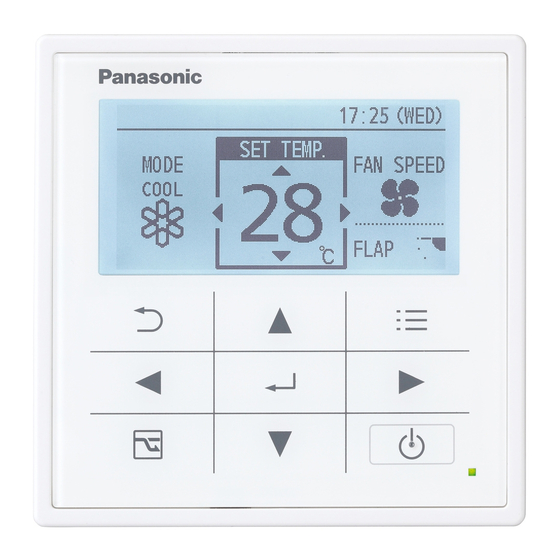 Panasonic CZ-RTC5B Handbücher