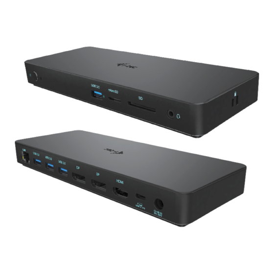 i-tec C31TRIPLEDOCKPDPRO Handbücher