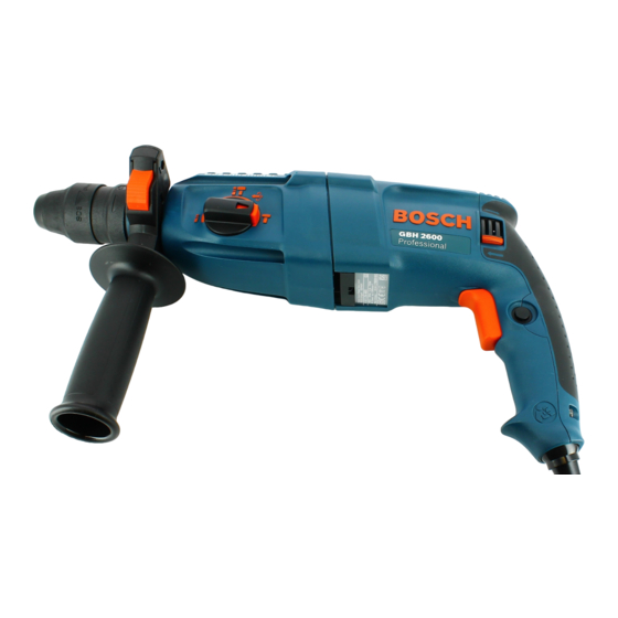 Bosch GBH 2600 Professional Handbücher