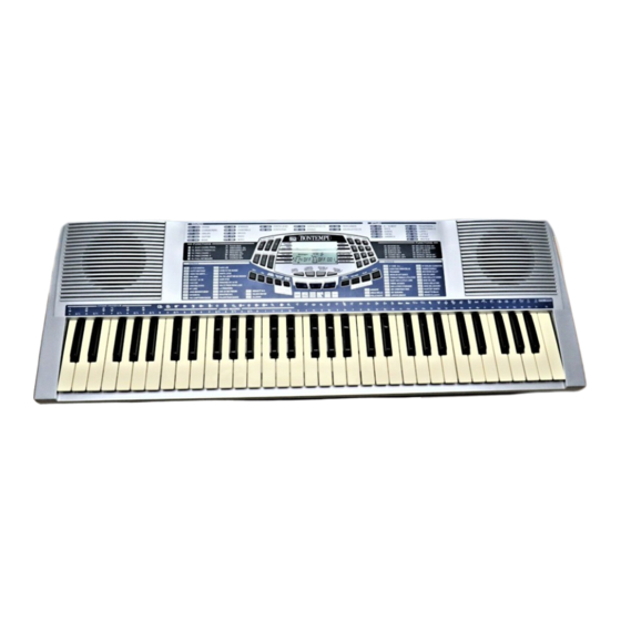 Bontempi PM 695 Handbücher