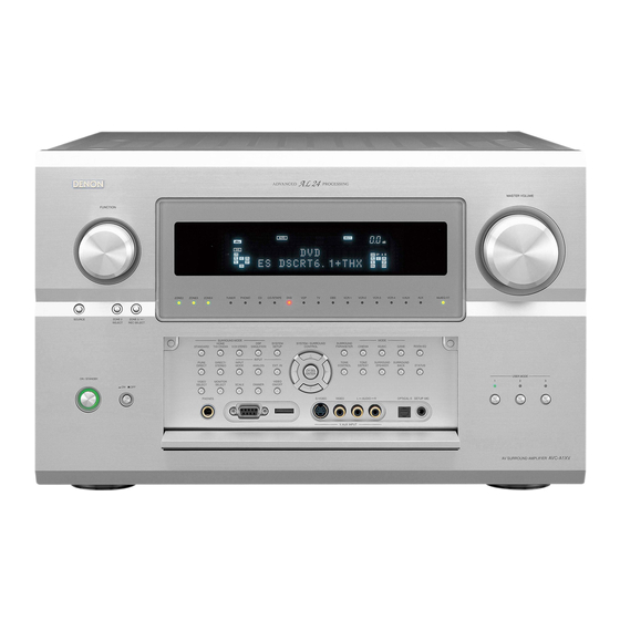 Denon AVC-A1XVA Handbücher