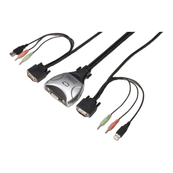 Digitus 2-Port-USB-Kabel-KVM Handbücher