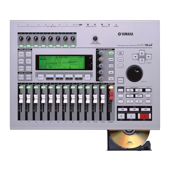 Yamaha AW16G Handbücher