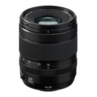 Fujifilm FUJINON XF16-50mmF2.8-4.8 R LM WR Bedienungsanleitung