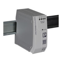 Phoenix Contact UNO-PS/I AC/24DC/ 60W Einbauanweisung Für Den Elektroinstallateur