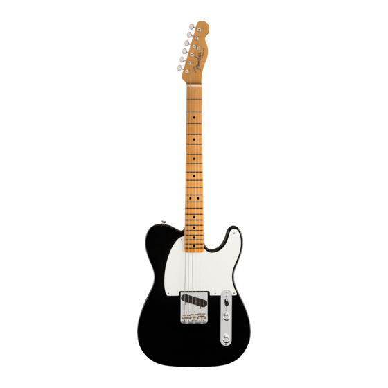 Fender Stratocaster Handbücher