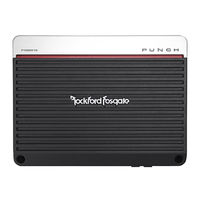 Rockford Fosgate punch P1000X1D Bedienungsanleitung