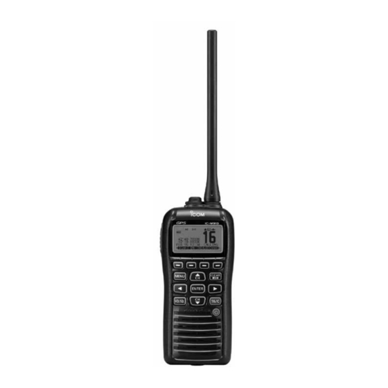 Icom IC-M91D Handbücher