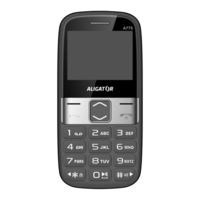 Aligator A775 Senior Bedienungsanleitung