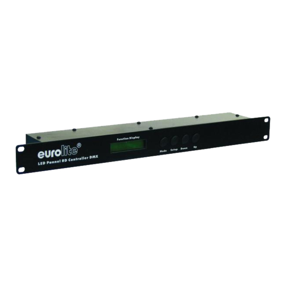 EuroLite LED PANEL RD Handbücher