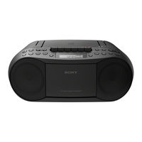 Sony CFD-S70 Bedienungsanleitung