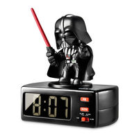 Tchibo Star wars Wecker Darth Vader Gebrauchsanleitung
