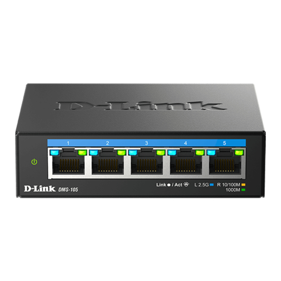 D-Link DMS-105 Handbücher
