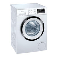 Siemens iQ300 WM14N242 Gebrauchs- Und Montageanleitung