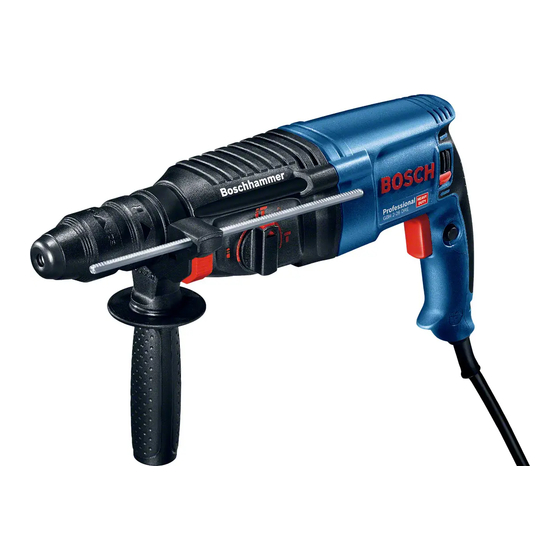 Bosch GBH 2-26 E Handbücher
