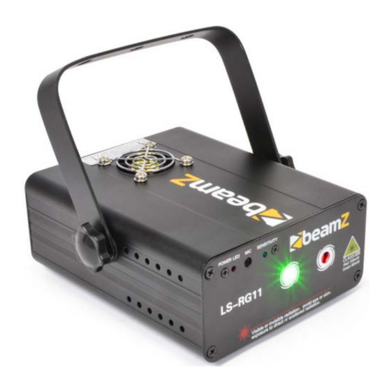 Beamz LS-RG11 Handbücher