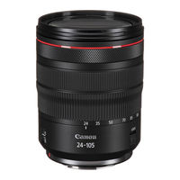 Canon RF 24-105mm F4 L IS USM Bedienungsanleitung