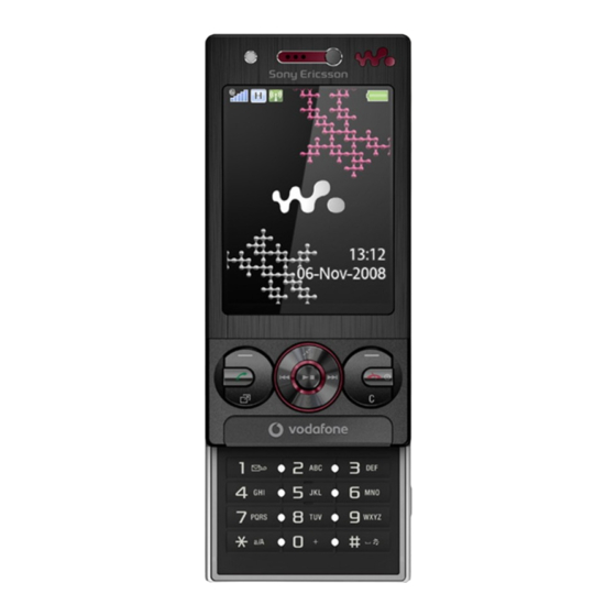 Sony Ericsson W715 Handbücher
