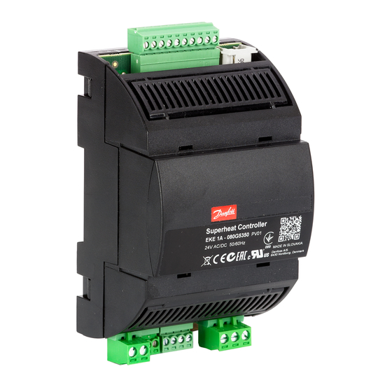 Danfoss EKE 1A Handbücher