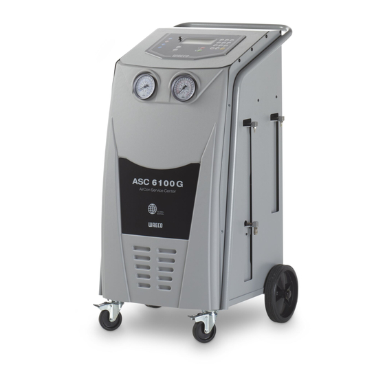Waeco AirCon Service ASC 6100G Handbücher