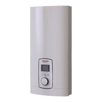 Stiebel Eltron DEL 18/21/24 SL electronic LCD Gebrauchs- Und Montageanleitung