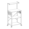 Möbel Costway KC54155CF Handbuch