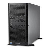 Hp HPE ProLiant ML350 Gen9 Benutzerhandbuch