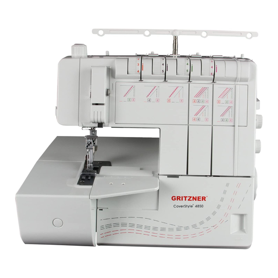 Gritzner Coverlock 4850 Handbücher