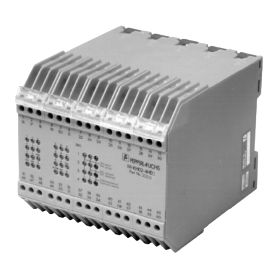 Pepperl+Fuchs IVI-KHD2-4HD3 Handbücher