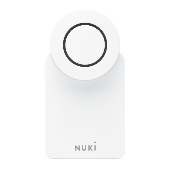 NUKI SMART LOCK 3.0 Handbücher
