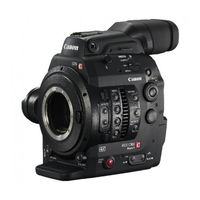 Canon EOS C300 Mark II PL Handbuch