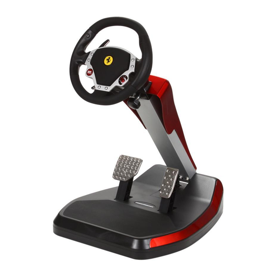 Thrustmaster Ferrari Wireless GT Cockpit 430 scuderia Edition Handbücher