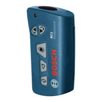 Bosch RC 1 Professional Originalbetriebsanleitung