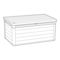 Lagerschuppen Keter CORTINA 150G DECK BOX Gebrauchsanleitung
