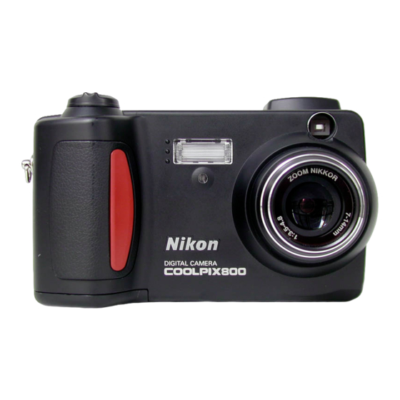 Nikon Coolpix 800 Handbücher