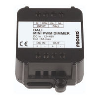 Proled PROLED DALI MINI PWM DIMMER 1-KANAL Montageanleitung