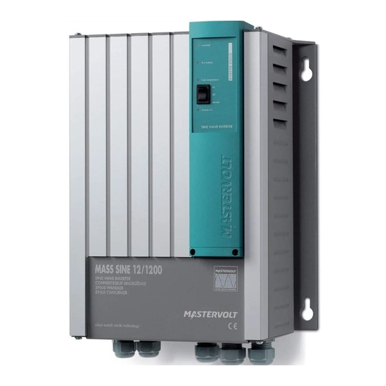 Mastervolt MASS SINE 12/500 Handbücher