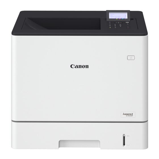 Canon C1538P Handbücher
