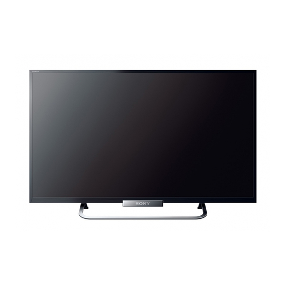 Sony yetnet KDL-32W655A Handbücher