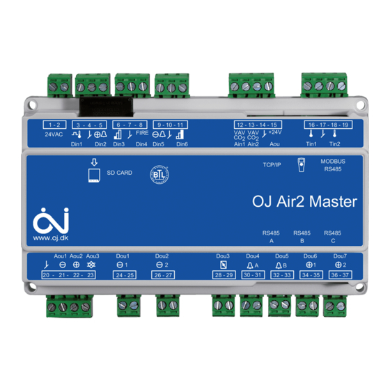 OJ Electronics OJ Air2 Master Handbücher