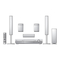 Heimkinosysteme Panasonic SC-HT1000 Bedienungsanleitung