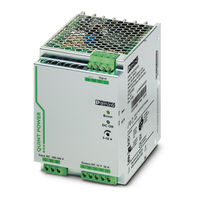 Phoenix Contact QUINT-PS/ 1AC/12DC/20 Bedienungsanleitung