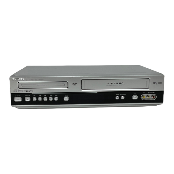 Philips DVD755VR Handbücher
