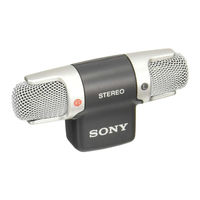 Sony ECM-DS70P Bedienungsanleitung