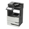 Drucker Lexmark MX824 Benutzerhandbuch